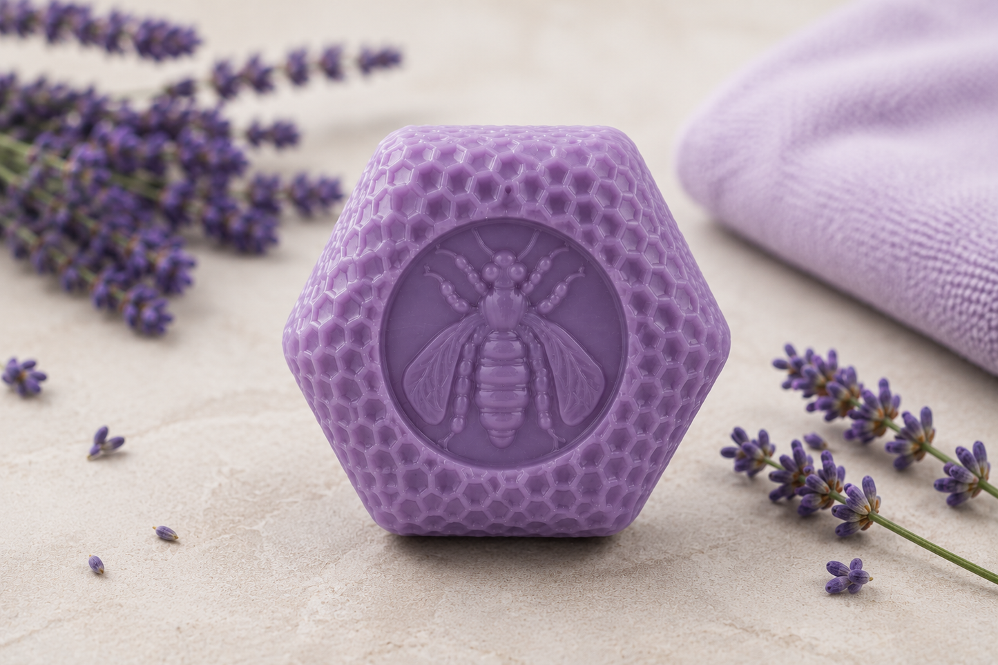 Såpe med lavendel