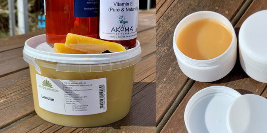 Lag din egen prikkperikum salve (med bivoks)