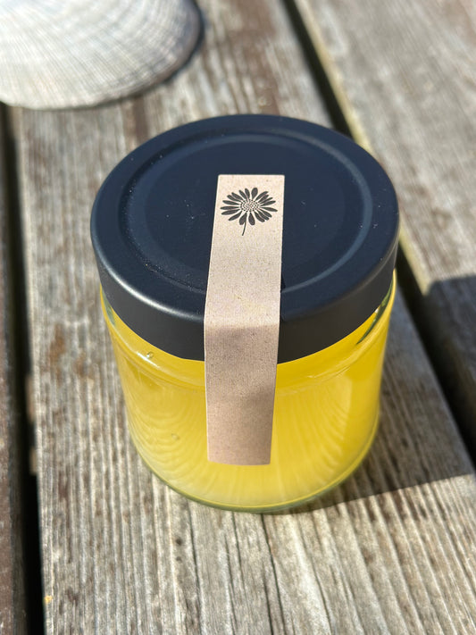 Forseglingsetikett blomst