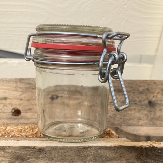 Glass med gummiring 167 ml