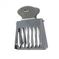 Dronningfanger, klype i metall