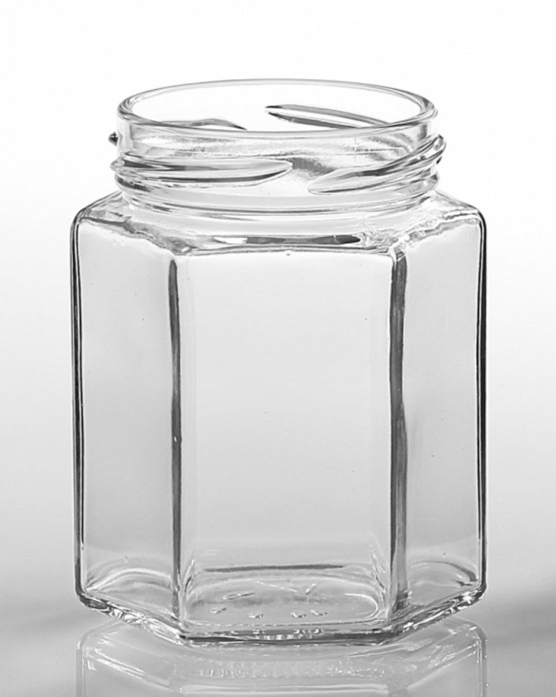 Glass 6-kant 250 gram