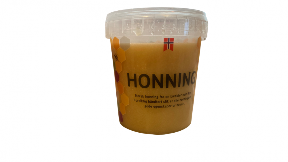 Plastboks med dekor 1 kg